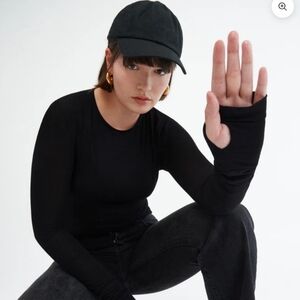 Blank Long Sleeve Shirt with Thumbholes NWOT